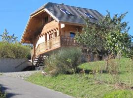 Chalet Montagne Pontis face Ecrins, hotel a Pontis