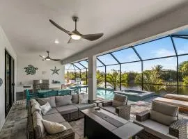 Waterfront Haven with Pool Spa Game Room