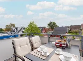 Ferienwohnung in Zingst, 2 Schlafzimmer, Balkon & Parkplatz & Fahrradraum