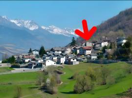 Graziosa Mansarda vista montagne, מלון בPollein