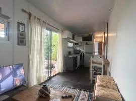 House with large deck and barbecue in Punta Pinar