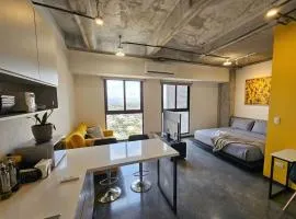 Modern loft with panoramic views