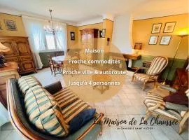 Maison avec jardin, calme, familial, la Maison de La Chaussée