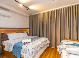 Studio p/ 4 pessoas com Garagem no Centro -IBI1308