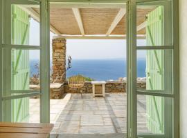 Casa Xyla-sunset view villa, hotel a Melissaki