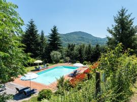 Alba al Rifugio Arcobaleno, hotel di Popiglio