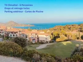 Bel appartement vue mer pour 6p