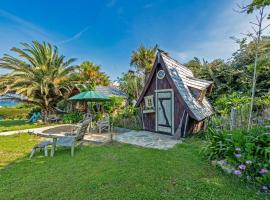 Chalet avec jardin vue mer 100m, hotel a Plougastel-Daoulas