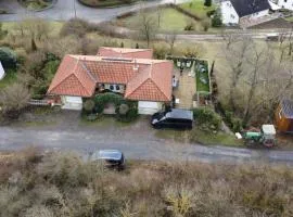 Mediterranes Gelbes Haus Pool Sauna