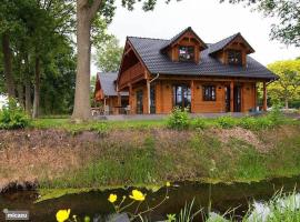 Houten villa Tine: Den Ham şehrinde bir otel