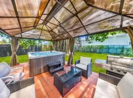 Miami Tree House Renovated Beach Jacuzzi
