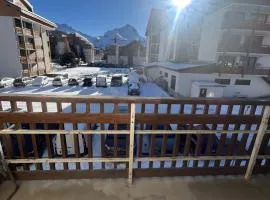 Appart pied des pistes vue montagne