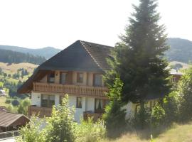 Hochtalblick Spießhorn - Hochkopf, hôtel à Bernau im Schwarzwald