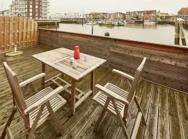 City-Marina Cuxhaven, Achterndeck