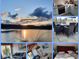 Yachthof Ferienwohnung, 60 m², hotel di Scheid