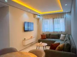 Authentic Deluxe Apartment - Rabat Hassan - Free parking & AirC & Fiber