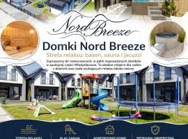 Domki Nord Breeze z podgrzewanym basenem, jacuzzi oraz sauną