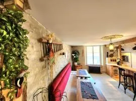 Gîte avec bar et four à pizza