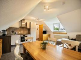 Nordsee Ferienwohnung Möwe, hotel i Thunum