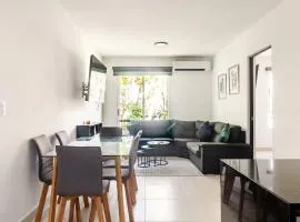 Spacious 3-BR - Pool & Padel Tennis - Playa del Carmen