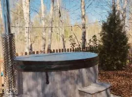 Domek Na Wyłączność Z Prywatnym Ogrodzeniem w Cenie Sauna i Jacuzzi Rowery Grill Pyszne Śniadania Blisko Suntago Stan Spokoju Tu i Teraz Wdech i Wydech