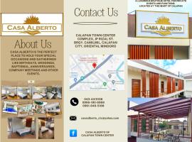 Casa Alberto Of Calapan Town Center, hotel i Calapan