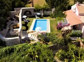 Old Olive Press Sea and Mountain