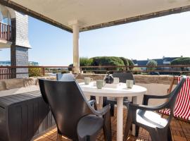 L'Océanic vue mer, wifi parking、アルゾンのホテル