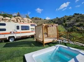 Casa Caravana con vistas al mar