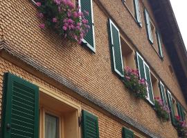 Appartement Moosmann, hotel v destinaci Mellau