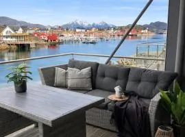 Villa Lofoten balcony view