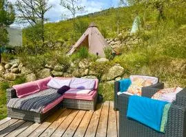 Tipi sous les étoiles option petit déjeuner et dîner