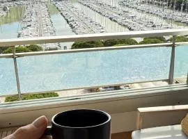 Appartement vue mer Carnon Plage dernier étage proche Parc Expo