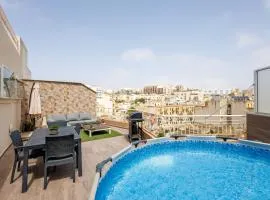 Bright 3BR Penthouse with Pool & BBQ in Msida by QuickTrips