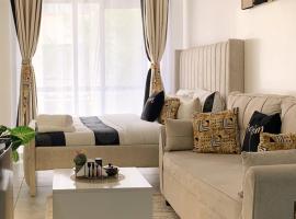 Brizelle Stays,Cozy Luxury Kitenge Studio,Fast WiFi, hotel v destinaci Ongata Rongai 