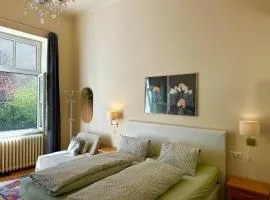 Smaragd, Apartment im Zentrum am Fluss, Balkon