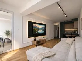 EliteStay Luxury Skopje Skyline Apartment Free Parking 5km to City Center