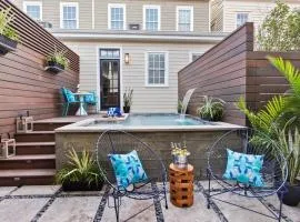Luxe Duplex with Heated Pool Near River St