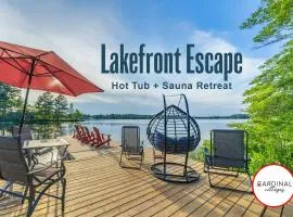 Lakefront Escape Hot Tub & Sauna Retreat