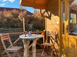 Domaine de la Mance - Roulotte tout confort avec petit-déjeuner inclus, bain nordique en supplément