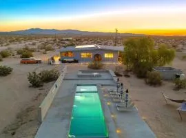 Sky Ranch Noir Luxe Desert Compound with Pool Sauna Stargazing