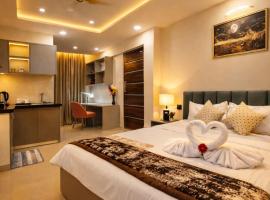 VVIP Address 12 Jagatpura Luxury Studio Apartment Jaipur, hotel en Jaipur