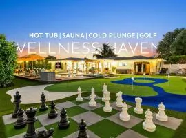 Saltwater Heated Pool, FirePit, Zen, Game Room with Outdoor Theater