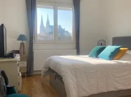 Appartement vue cathédrale