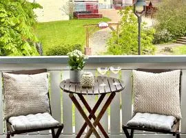 Ferienwohnung Spessartzeit - ruhig, mit Balkon & Naturblick