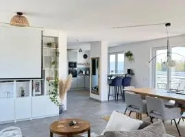 Exklusive Penthouse Wohnung - XXL Terrasse - Parkplatz in Neu-Ulm