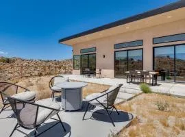 Hot Tub & Views! Contemporary Yucca Valley Retreat