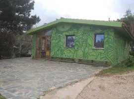 casa artistica vista mare in fattoria naturale