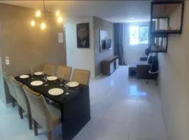 Amplo novo e moderno apartamento em linda praia de Maceió