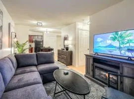 Downtown 1BR Condo with WFH Setup & Private Balcony